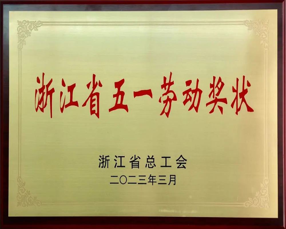 宁波精华电子科技股份有限公司被授予浙江省“五一劳动奖状”(图2)