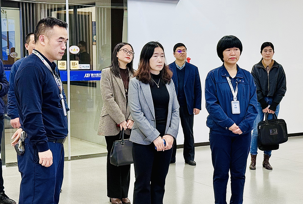 国家统计局宁波调查队莅临我司参观调研(图3)